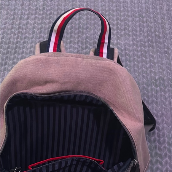 Tommy Hilfiger Tan and Black Backpack - Picture 3 of 3